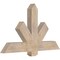 Ekena Millwork Kennewick Smooth Timber Gable Bracket, Douglas Fir, 48"W x 28"H x 3 1/2"D x 5 1/2"F, 14/12 Pitch GBW048X28X0406KEN00SDF - alternate 2